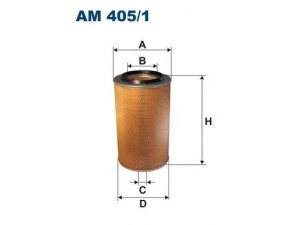FILTRON AM405/1 oro filtras
A67621, PM1621, 81083040024, 81083040029