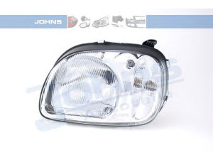 JOHNS 27 06 09 priekinis žibintas 
 Kėbulas -> Priekinis žibintas/dalys -> Priekinis žibintas/įterp.
B6060 6F600, B6060 6F620