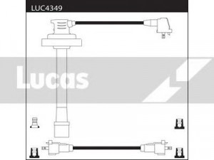 LUCAS ELECTRICAL LUC4349 uždegimo laido komplektas 
 Kibirkšties / kaitinamasis uždegimas -> Uždegimo laidai/jungtys