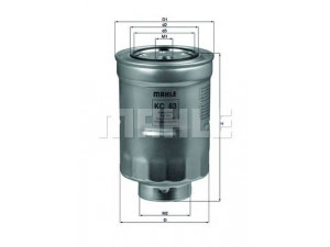KNECHT KC 83D kuro filtras 
 Degalų tiekimo sistema -> Kuro filtras/korpusas
1213456, 4962893, 5119662, 9M349150AA