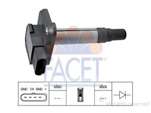FACET 9.6345 ritė, uždegimas 
 Kibirkšties / kaitinamasis uždegimas -> Uždegimo ritė
06B 905 115 E, 06B 905 115, 06B 905 115 B