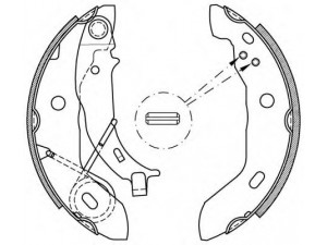 OPEN PARTS BSA2161.00 stabdžių trinkelių komplektas 
 Techninės priežiūros dalys -> Papildomas remontas
1684200220, 1684200320, A1684200320