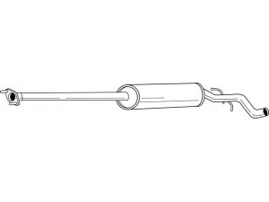 AKS DASIS SG53439 vidurinis duslintuvas