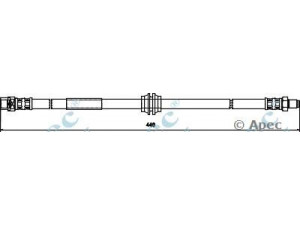 APEC braking HOS3590 stabdžių žarnelė 
 Stabdžių sistema -> Stabdžių žarnelės
34306763682, 34306781667, 34306763682