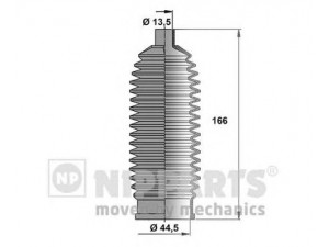NIPPARTS J2841014 gofruotoji membrana, vairavimas 
 Vairavimas -> Gofruotoji membrana/sandarinimai
48203-AX600