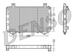 DENSO DRM10094 radiatorius, variklio aušinimas 
 Aušinimo sistema -> Radiatorius/alyvos aušintuvas -> Radiatorius/dalys
81VB8005CA