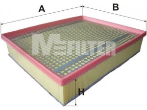 MFILTER K 7033 oro filtras 
 Techninės priežiūros dalys -> Techninės priežiūros intervalai
2H0 129 620 A, 2H0 129 620 D