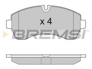 BREMSI BP3290 stabdžių trinkelių rinkinys, diskinis stabdys 
 Techninės priežiūros dalys -> Papildomas remontas
0044206820, 0044208220, 0054205320