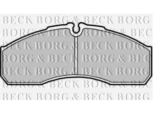 BORG & BECK BBP2181 stabdžių trinkelių rinkinys, diskinis stabdys 
 Techninės priežiūros dalys -> Papildomas remontas
0034204620