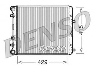 DENSO DRM27002 radiatorius, variklio aušinimas 
 Aušinimo sistema -> Radiatorius/alyvos aušintuvas -> Radiatorius/dalys
6Q0121253J