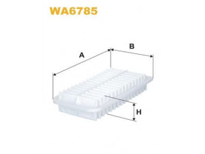 WIX FILTERS WA6785 oro filtras 
 Filtrai -> Oro filtras
16546-JB000, 178010D010, 178010D011