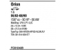 FONOS FO31240B išmetimo sistema 
 Išmetimo sistema -> Išmetimo sistema, visa