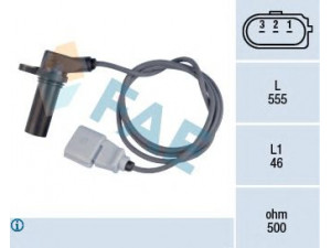 FAE 79132 RPM jutiklis, variklio valdymas 
 Kibirkšties / kaitinamasis uždegimas -> Impulsų generatorius
038 957 147 B, 038 957 147 E