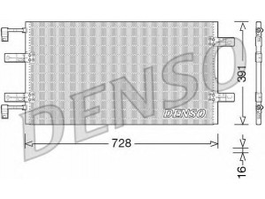 DENSO DCN23036 kondensatorius, oro kondicionierius 
 Oro kondicionavimas -> Kondensatorius
2765000QAH, 4414580, 8200019382