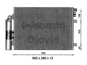 WEBASTO 82D0225360A kondensatorius, oro kondicionierius 
 Oro kondicionavimas -> Kondensatorius
7700428083, 8200086193, 8200106950