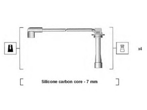MAGNETI MARELLI 941325140905 uždegimo laido komplektas 
 Kibirkšties / kaitinamasis uždegimas -> Uždegimo laidai/jungtys