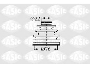 SASIC 9004697 gofruotoji membrana, kardaninis velenas 
 Ratų pavara -> Gofruotoji membrana
4344717020