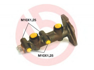 BREMBO M 85 022 pagrindinis cilindras, stabdžiai 
 Stabdžių sistema -> Pagrindinis stabdžių cilindras
21080350501000, 21083505010, 010415