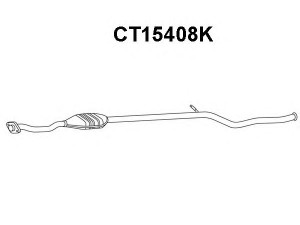 VENEPORTE CT15408K katalizatoriaus keitiklis 
 Išmetimo sistema -> Katalizatoriaus keitiklis
173164, 1731A3, 1731J2