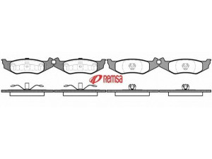 METZGER 1170733 stabdžių trinkelių rinkinys, diskinis stabdys 
 Techninės priežiūros dalys -> Papildomas remontas
4383883, 4423667, 4773265