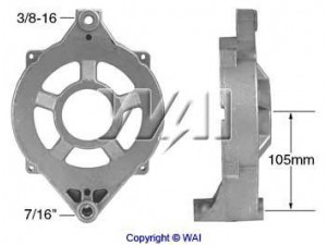 WAIglobal 21-205 montavimas, kintamosios srovės generatorius
