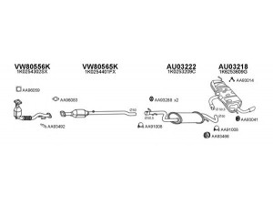 VENEPORTE 030200 išmetimo sistema 
 Išmetimo sistema -> Išmetimo sistema, visa