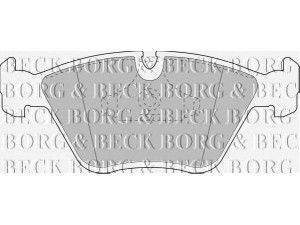 BORG & BECK BBP1407 stabdžių trinkelių rinkinys, diskinis stabdys 
 Techninės priežiūros dalys -> Papildomas remontas
3411 1160 451, 34111153910, 34111157039