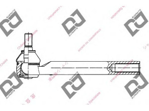 DJ PARTS DE1079 skersinės vairo trauklės galas 
 Vairavimas -> Vairo mechanizmo sujungimai
48810-65D00, 48810-67D00, 4881065D00