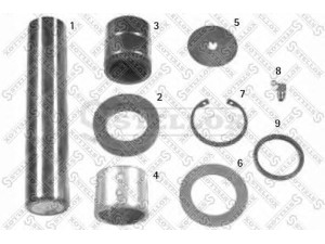 STELLOX 84-16051-SX remonto komplektas, pasukamojo kakliuko kaištis 
 Ašies montavimas/vairavimo mechanizmas/ratai -> Pasukamojo kakliuko remonto rinkinys -> Remonto komplektas, karbiuratorius
81442056016, 81442056020
