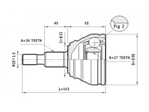 STATIM C.310 jungčių komplektas, kardaninis velenas 
 Ratų pavara -> Sujungimai/komplektas
1J0 498 099 E, 1J0 498 099 EX, 1J0 498 099 E