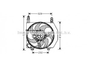 AVA QUALITY COOLING FD7525 ventiliatorius, radiatoriaus 
 Aušinimo sistema -> Oro aušinimas
1010292, 1010314, 1017785, 1017985