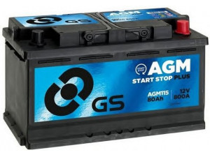 GS AGM115 starterio akumuliatorius 
 Elektros įranga -> Akumuliatorius