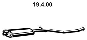 EBERSPÄCHER 19.4.00 vidurinis duslintuvas 
 Išmetimo sistema -> Duslintuvas
1717.H9