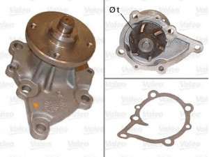 VALEO 506416 vandens siurblys 
 Aušinimo sistema -> Vandens siurblys/tarpiklis -> Vandens siurblys
21010-H7227, 21010H7201, 21010H7202