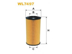 WIX FILTERS WL7497 alyvos filtras 
 Techninės priežiūros dalys -> Techninės priežiūros intervalai
30788490