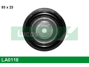 LUCAS ENGINE DRIVE LA0118 kreipiantysis skriemulys, V formos rumbuotas diržas 
 Diržinė pavara -> V formos rumbuotas diržas/komplektas -> Laisvasis/kreipiamasis skriemulys
7700853242