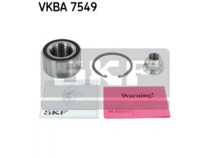 SKF VKBA 7549 rato guolio komplektas 
 Ašies montavimas/vairavimo mechanizmas/ratai -> Rato stebulė/montavimas -> Rato guolis
90043-63315, 90043-63369, 9004A-36094