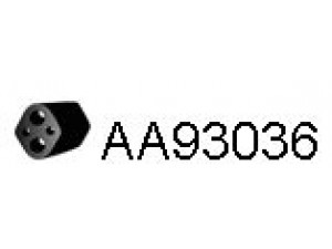 VENEPORTE AA93036 guminė juosta, išmetimo sistema
5452386, 95536150