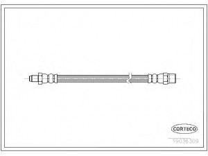 CORTECO 19036309 stabdžių žarnelė 
 Stabdžių sistema -> Stabdžių žarnelės
34321162477