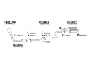 VENEPORTE 330067 išmetimo sistema 
 Išmetimo sistema -> Išmetimo sistema, visa