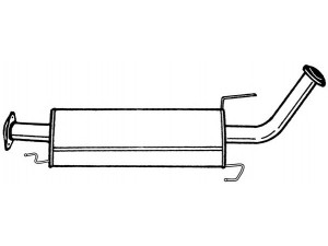 AKS DASIS SG38427 vidurinis duslintuvas