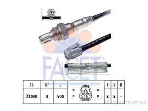 FACET 10.7384 lambda jutiklis 
 Išmetimo sistema -> Lambda jutiklis
22690-AA420, 22690-AA540, 22690-AA640