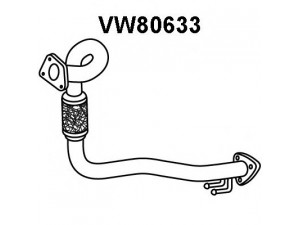 VENEPORTE VW80633 išleidimo kolektorius 
 Išmetimo sistema -> Išmetimo vamzdžiai
1J1253091AF, 1J1253091AR, 1J1253091D
