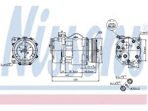 NISSENS 89165 kompresorius, oro kondicionierius 
 Oro kondicionavimas -> Kompresorius/dalys
7M0820803M, 7M0820803Q, 98NW-19D629-AB