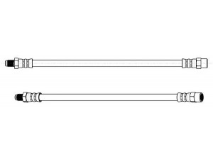 CEF 510129 stabdžių žarnelė 
 Stabdžių sistema -> Stabdžių žarnelės
0060501338, 0060709427, 0060709762