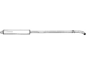 AKS DASIS SG20403 vidurinis duslintuvas