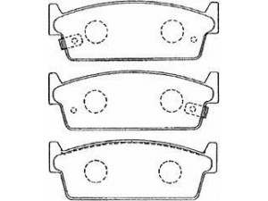 AISIN B2N045 stabdžių trinkelių rinkinys, diskinis stabdys
44060-0H085, 44060-10V85, 44060-10V87