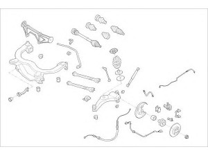 DELPHI SKOD-16087-R rato pakaba 
 Ašies montavimas/vairavimo mechanizmas/ratai -> Prekių paieška pagal schemą
