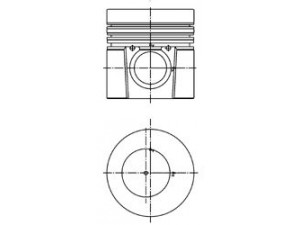 KOLBENSCHMIDT 40155600 stūmoklis