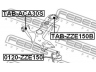 FEBEST TAB-ZZE150B valdymo svirties/išilginių svirčių įvorė 
 Ašies montavimas/vairavimo mechanizmas/ratai -> Valdymo svirtis/pasukamosios svirties sujungimas -> Montavimas/sutvirtinimas
48068-12300, 48069-12300